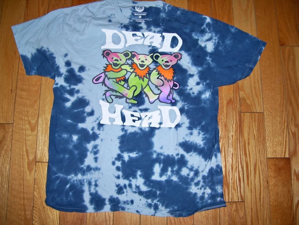 Grateful Dead Dead Head Tee Shirt Size XL