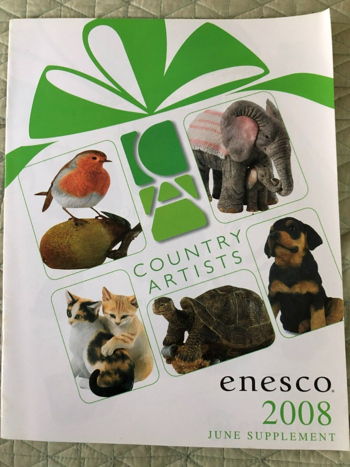 2008 ENESCO COUNTRY ARTISTS JUNE SUPPLEMENT CATALOG