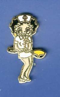 BETTY BOOP NURSE HAT PIN LAPEL PIN TIE TAC BADGE #1532