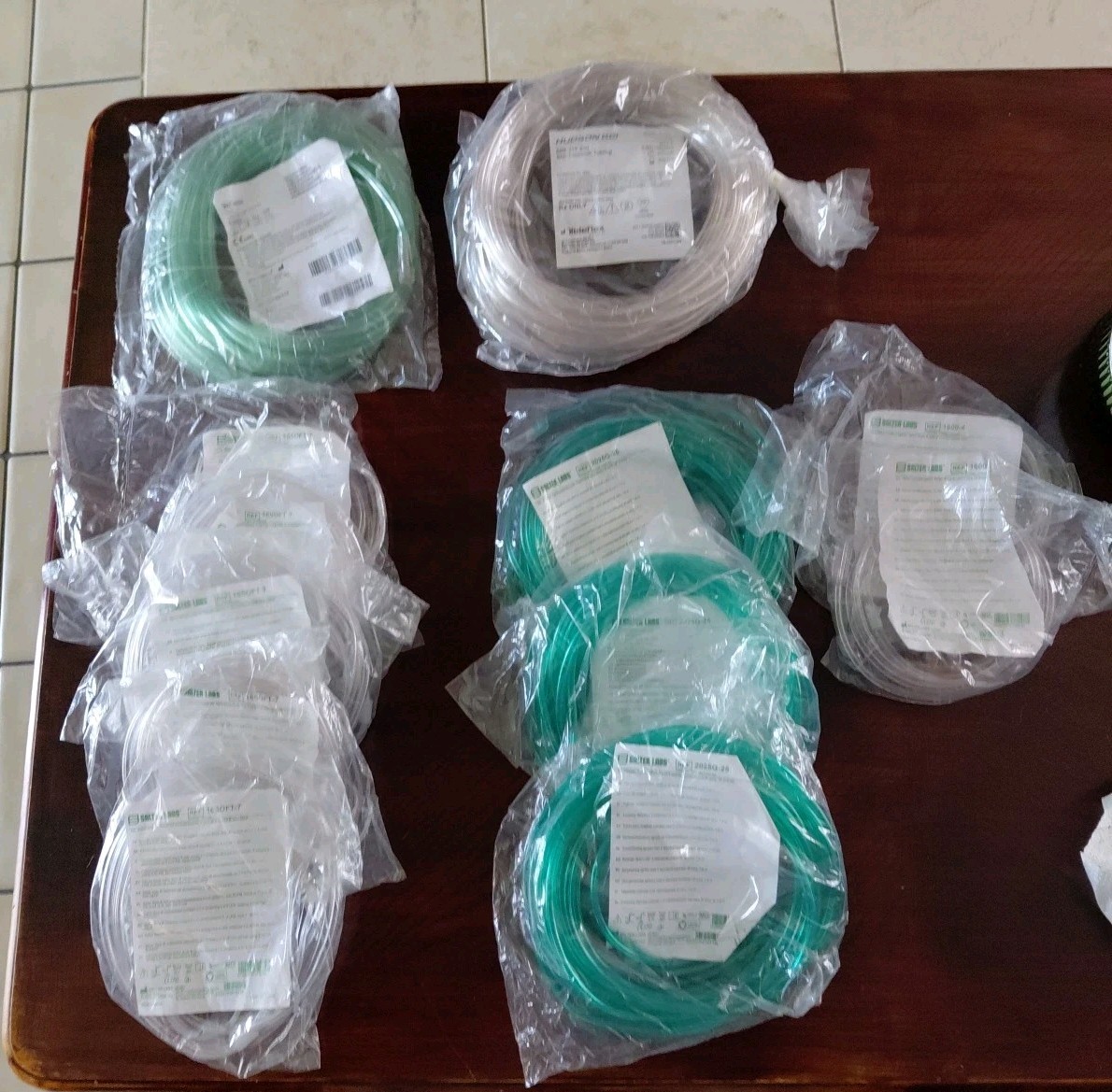 Oxygen Tubing Lot