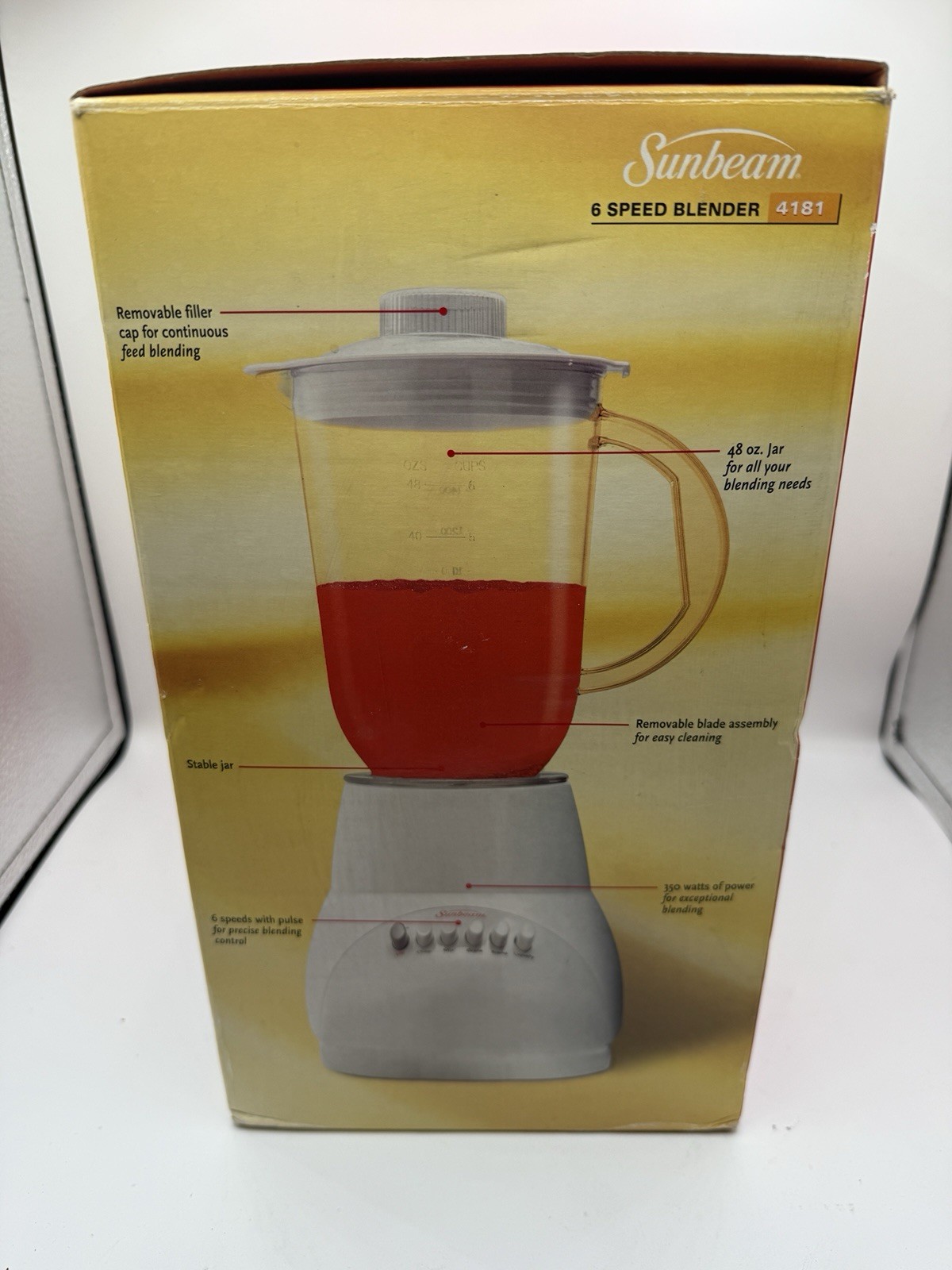 Sunbeam 6 Speed Blender 48oz Tested