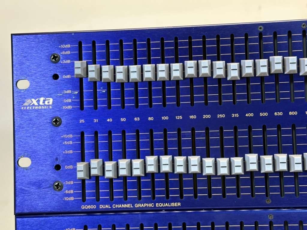 XTA GQ600 DUAL CHANNEL GRAPHIC EQUALIZER #7319 (ONE) THS