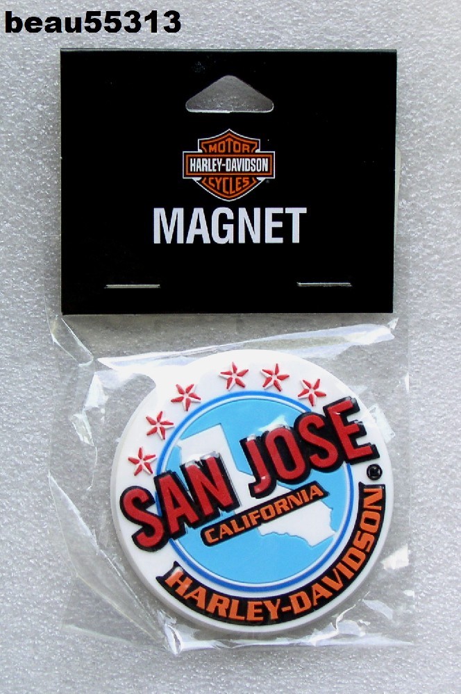 ⭐"NEW" H-D OF SAN JOSE CALIFORNIA HARLEY DAVIDSON DEALER MAGNET