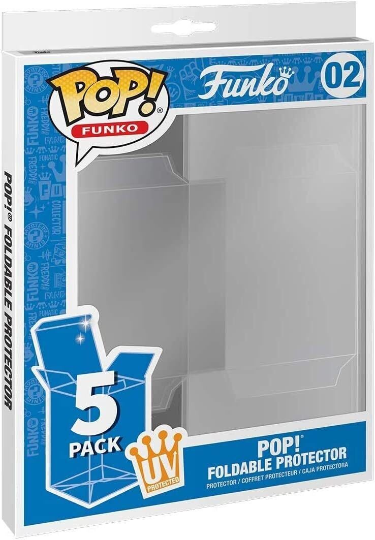 Funko Pop! 5 Pack UV Foldable Stadard Pop Protectors