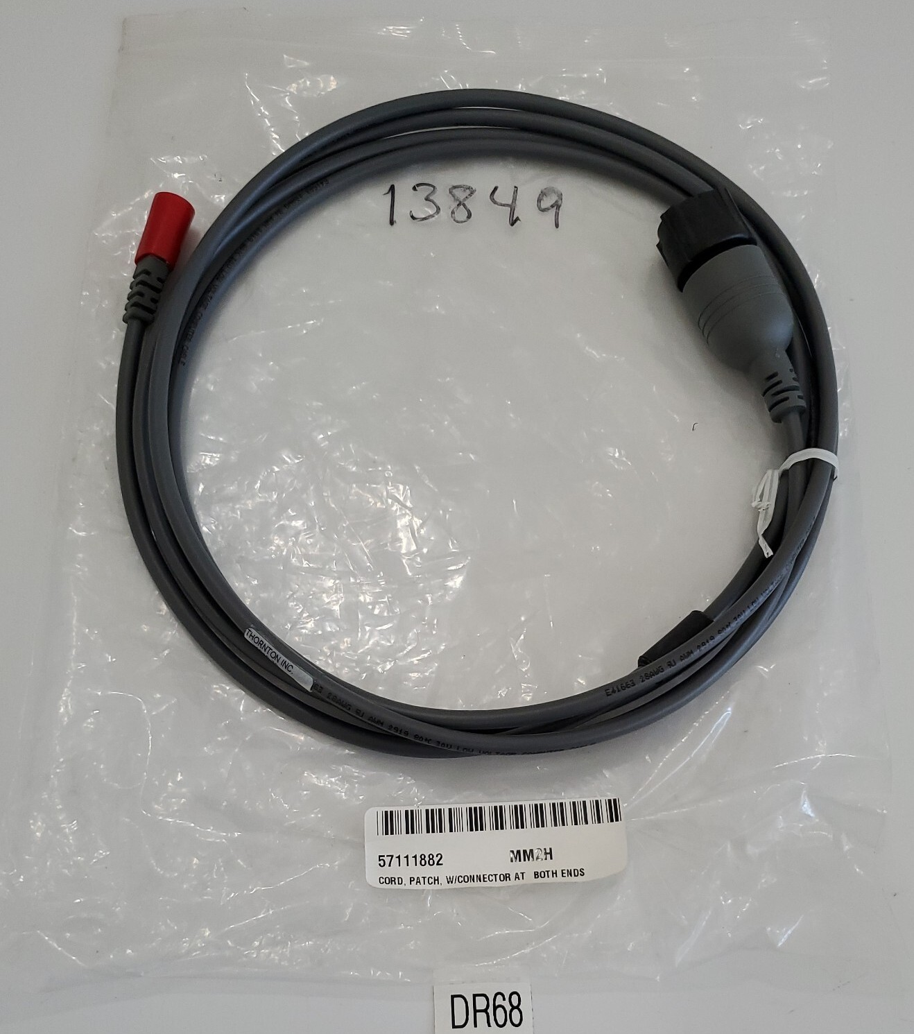 *NEW* Mettler-Toledo Thornton 1010-79 Rev H Patch Cord w/ Connectors + Warranty!