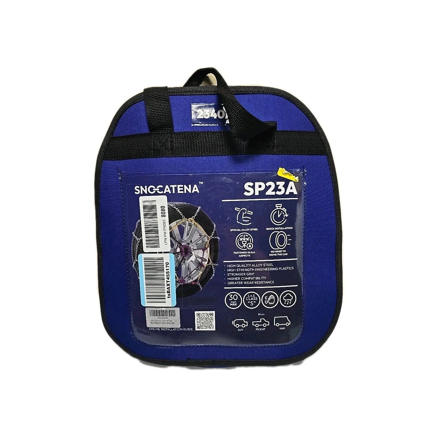 Snocatena SP23A Snow Chains For SUV Truck Model 2340A