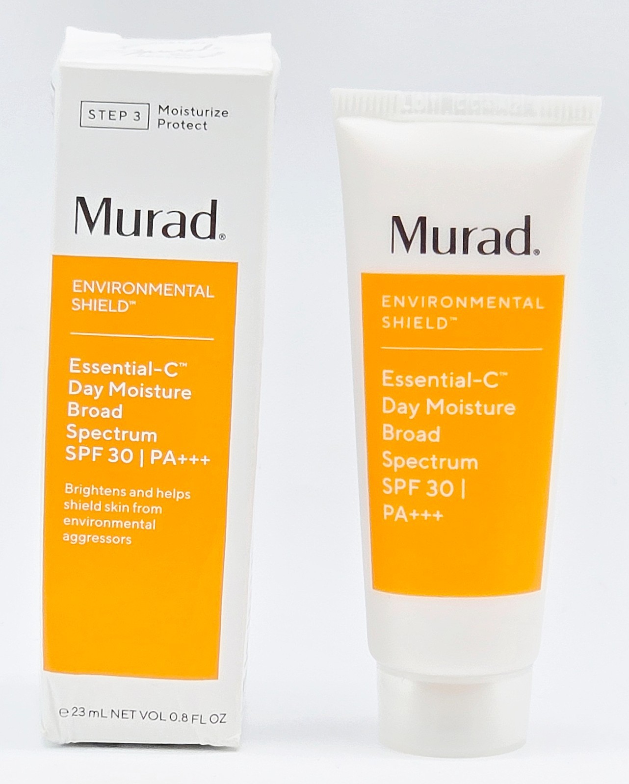 2 Pack Murad Essential-C Day Moisture Cream Broad Spectrum SPF 30 0.8 oz