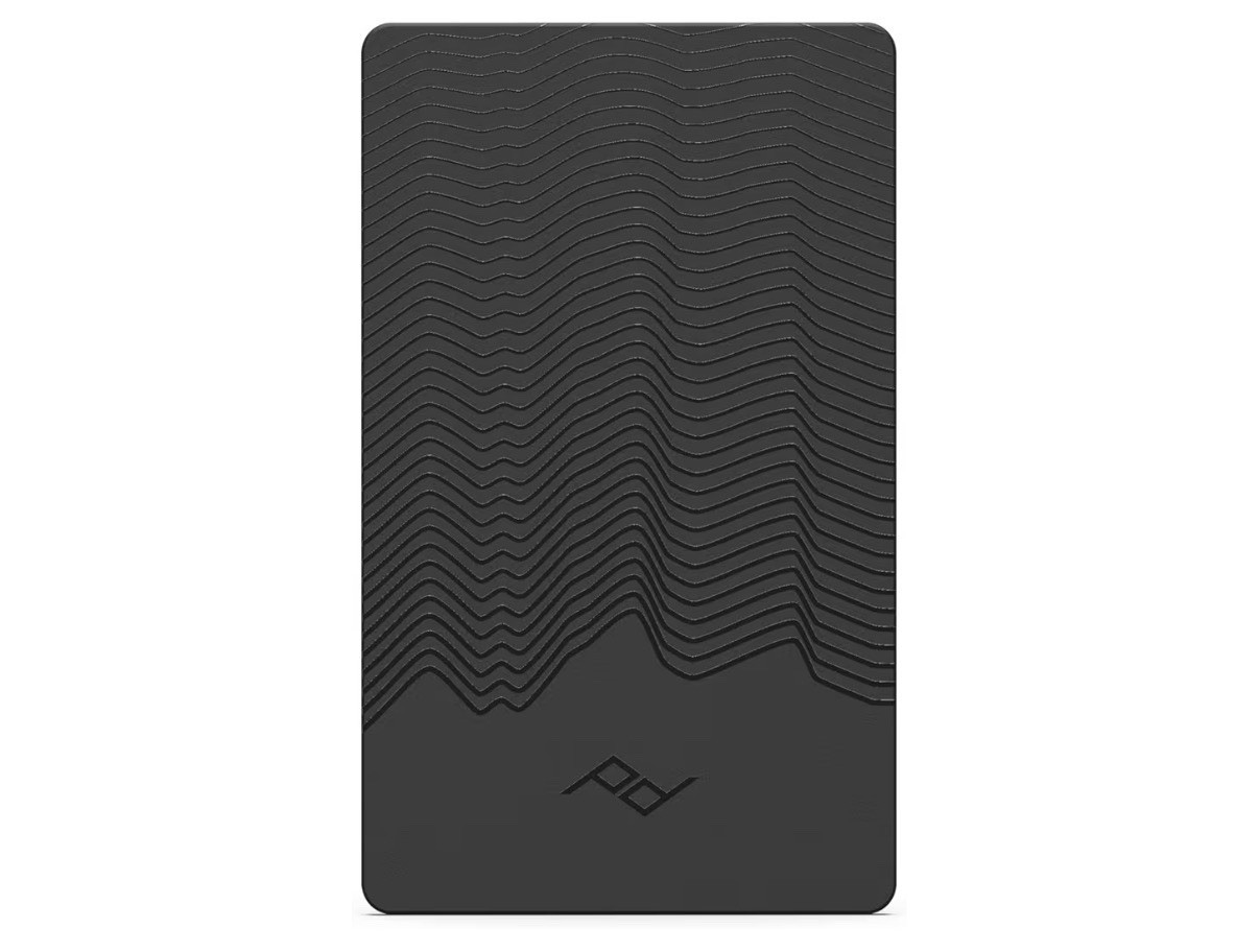 Beacon Finder Card Bluetooth Wallet Tracker Apple Find My Rechargeable Black New