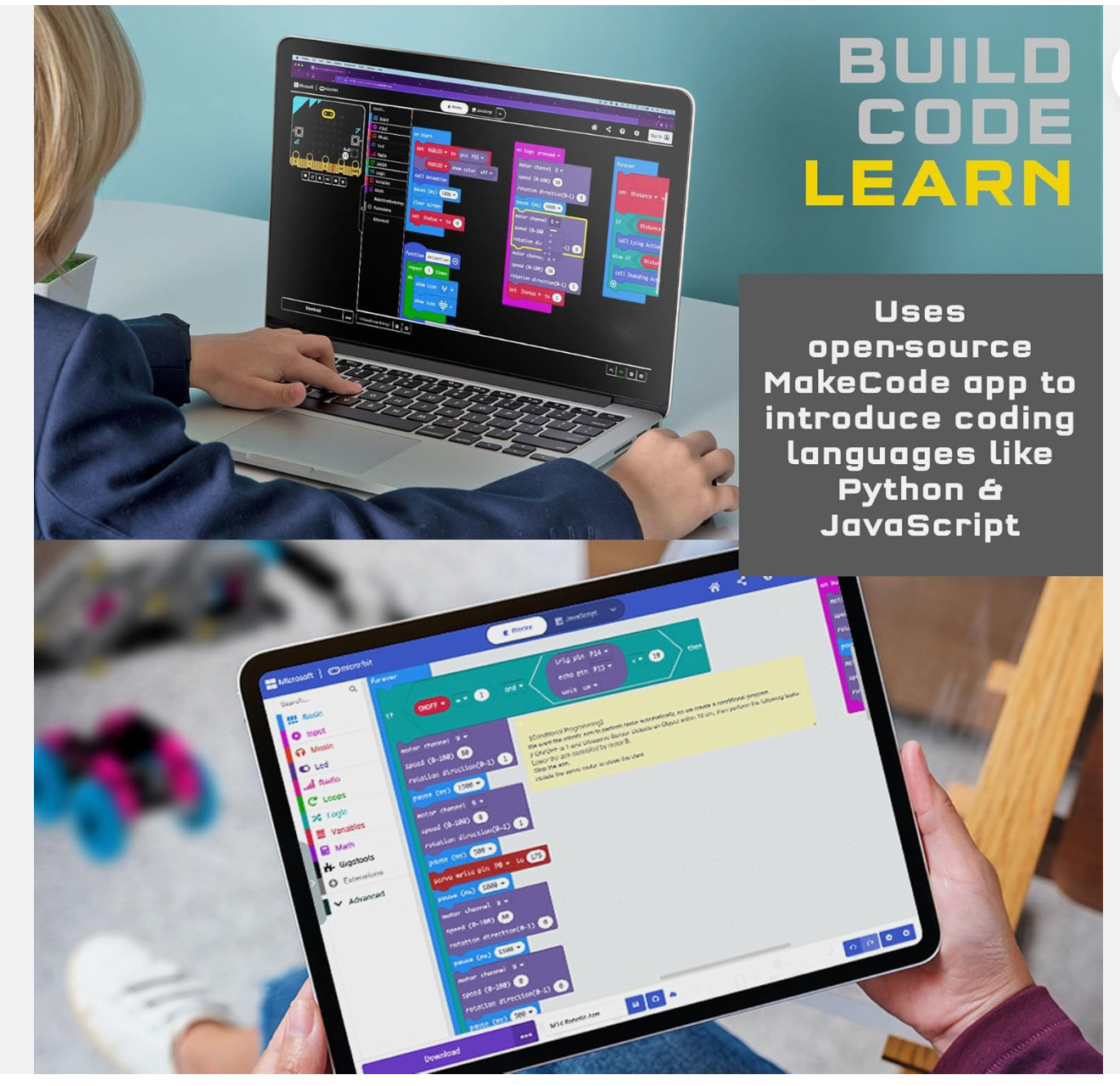 Robotics Workshop with Micro:Bit STEM Experiment Kit, Creative, Educational Codi