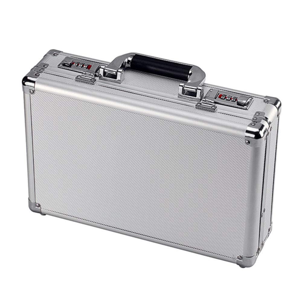 2pcs Tool Box Hasp, Luggage Suitcase Hasps with Combination Lock, Silver