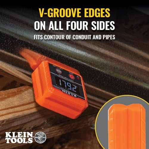 Digital Electronic Level & Angle Gauge - Measures 0-90° & 0-180°, Sets Angles