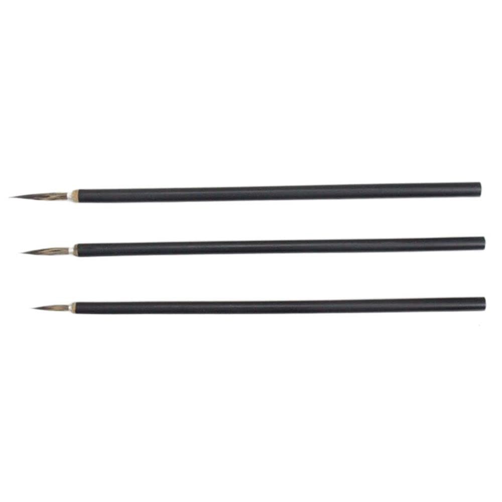 3 PCS Calligraphy Writing Drawing Brush Set Watercolor Oil Painting Brushes