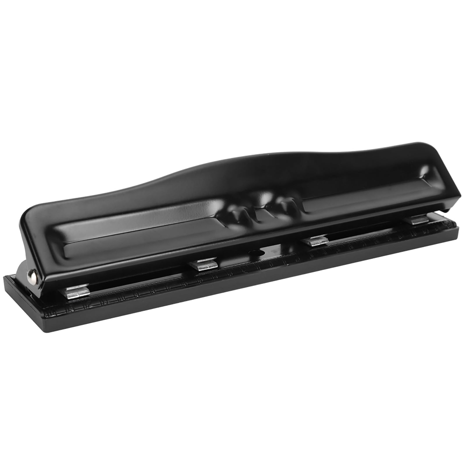 4 Hole Adjustable Paper Punch Manual Universal for 10 Sheets Portable 11.4"