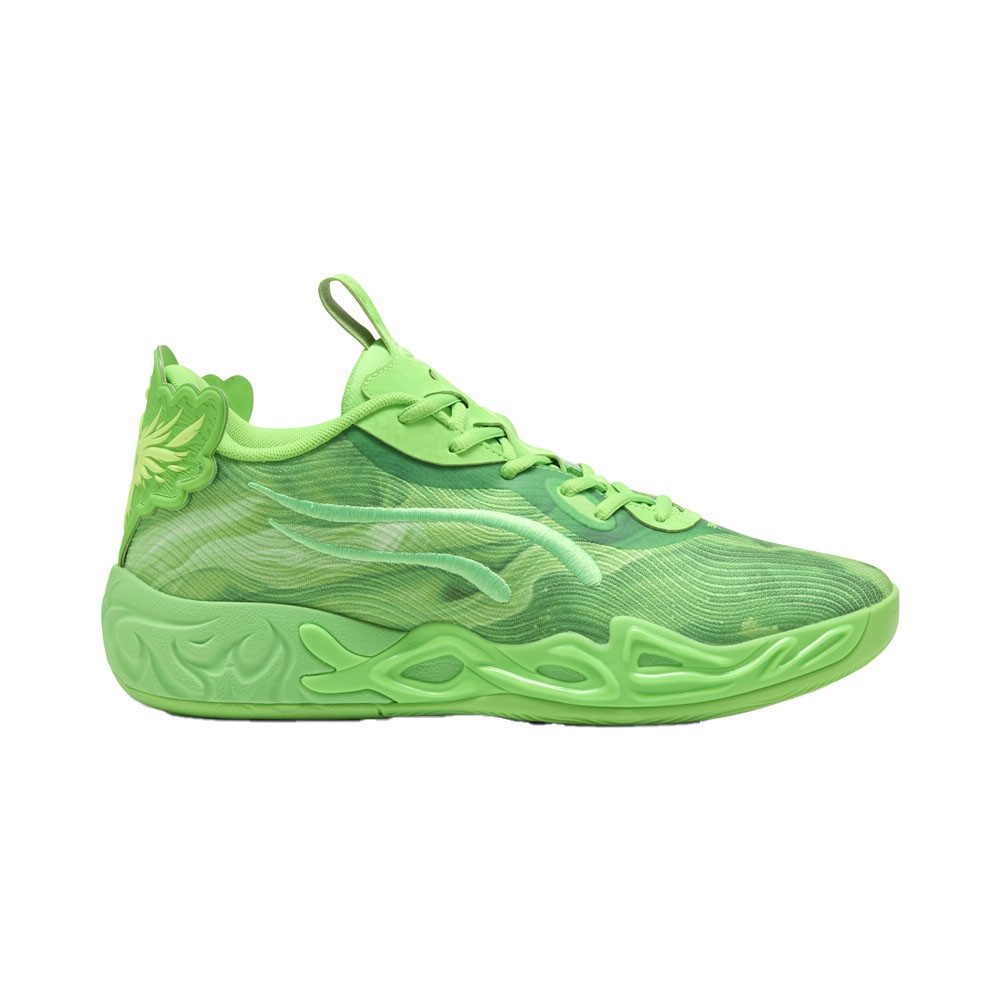 PUMA  X Lamelo Ball Mb.04 Lo Team Basketball  Mens Green Sneakers Athletic Shoes
