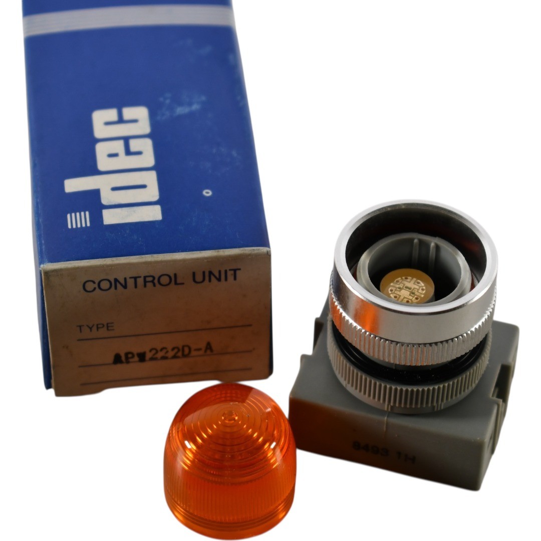 NEW IDEC APW222D-A Pilot Light 22mm 24V AC/DC LED Amber Round Bezel TW
