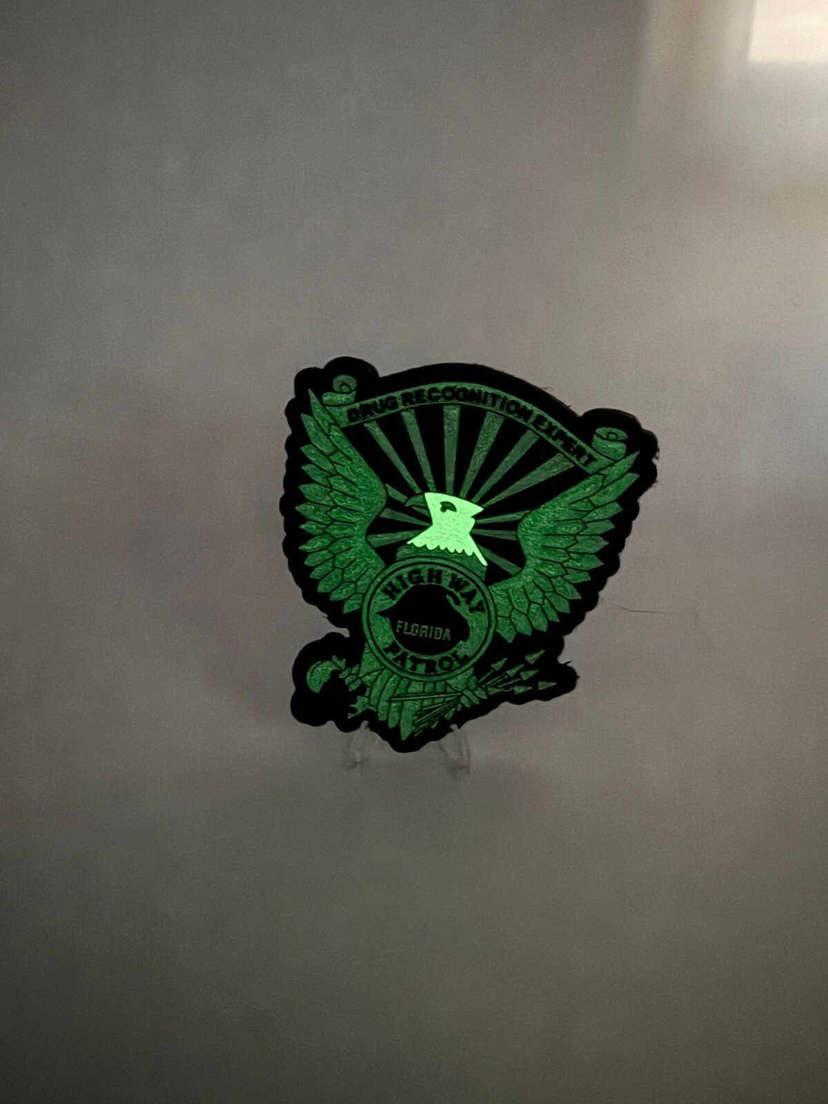 PVC glows in the dark