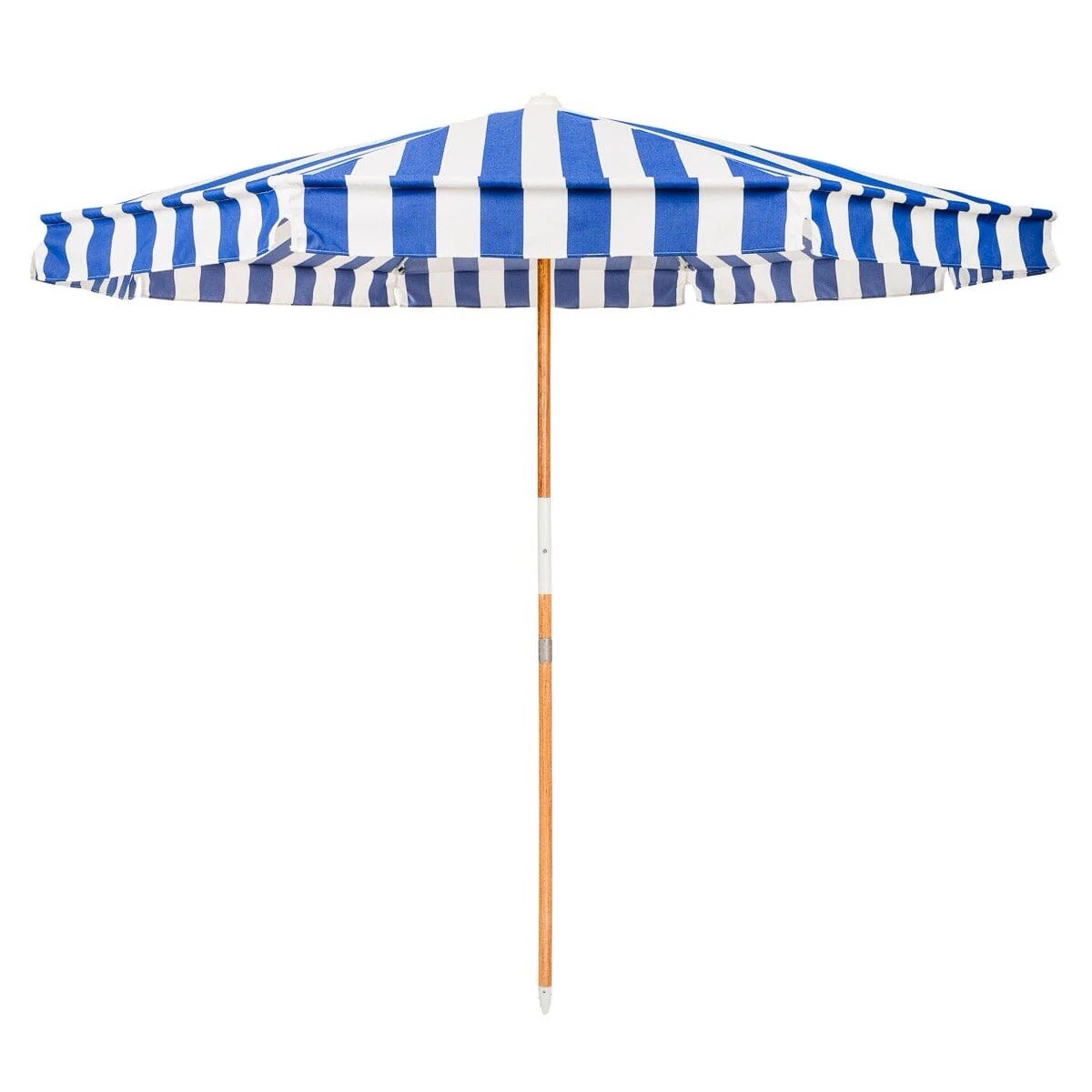 Business & Pleasure Co. Amalfi Umbrella - Blue & White Stripe