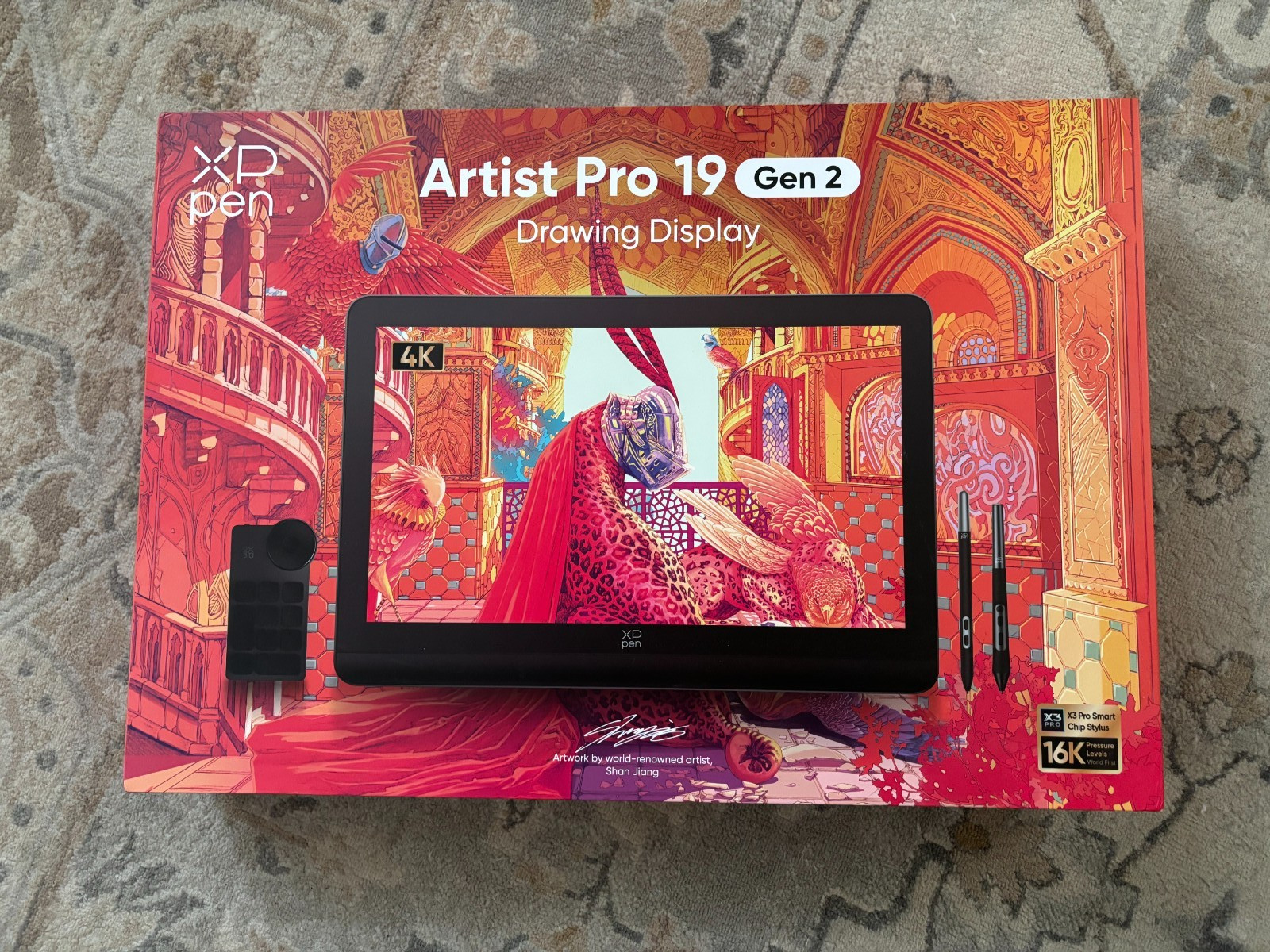 XPPen Artist Pro 19 Gen 2 Graphics Drawing Tablet w/ stand - opened but perfect