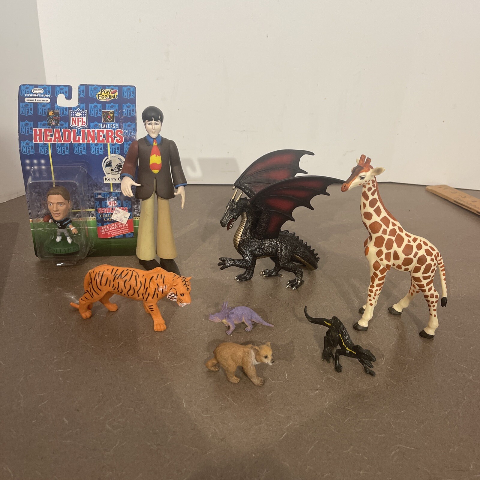 Lot Of 8 Schleich Safari LTD  Toys Animal Zoo Farm PVC Plastic Figures