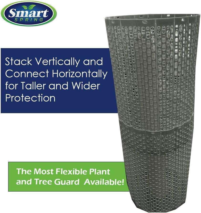 Spiral Tree Guards 15", Adjustable Protection, 6 Pcs