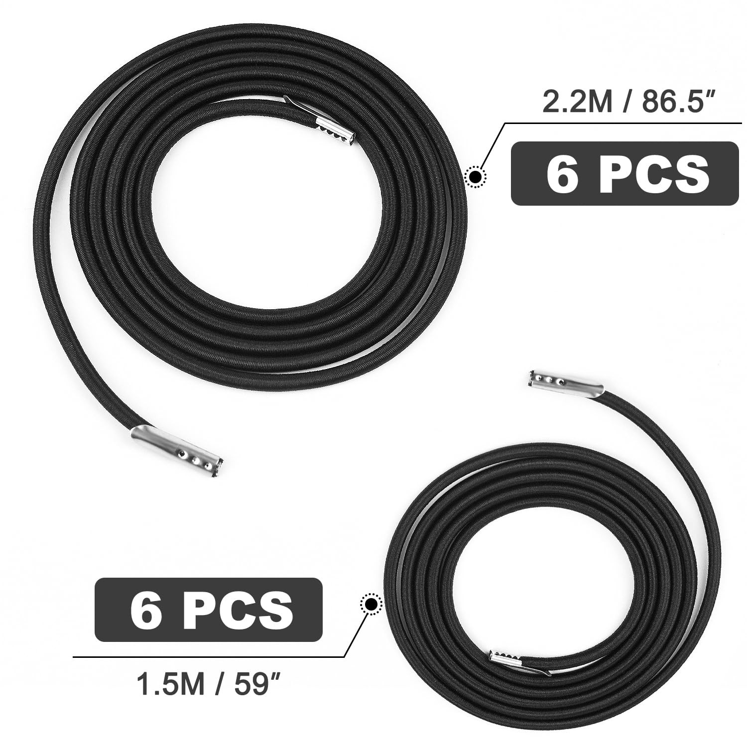 12 Cords Zero Chair Cord, Antigravity Chair ,Universal Repair Cord Kit for Re...