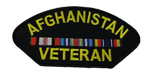 AFGHANISTAN VETERAN W/ CAMPAIGN RIBBONS PATCH OEF OPERATION ENDURING FREEDOM