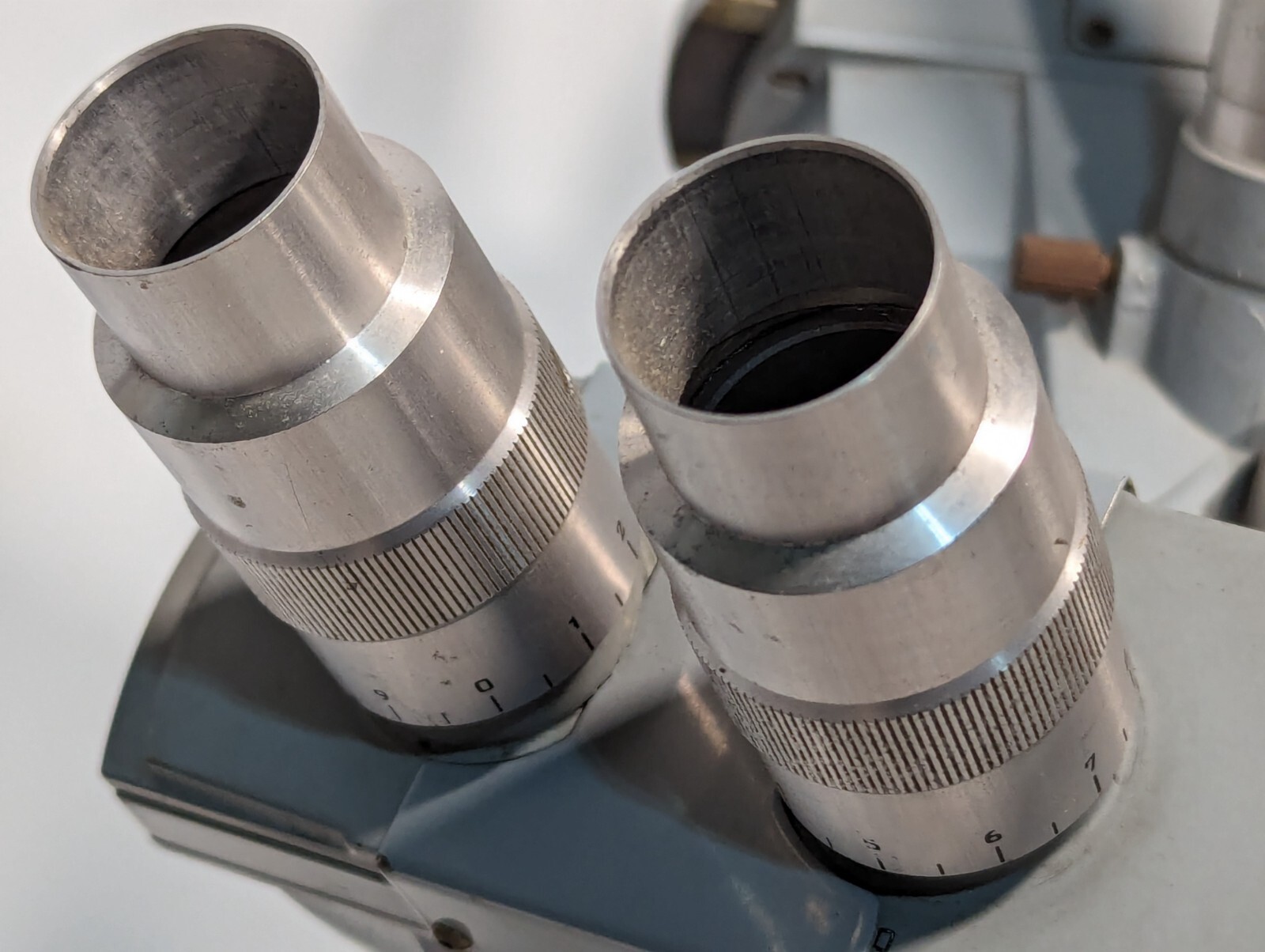 AO Spencer Dual Head Microscope with eyepieces and objective - Free Shipping