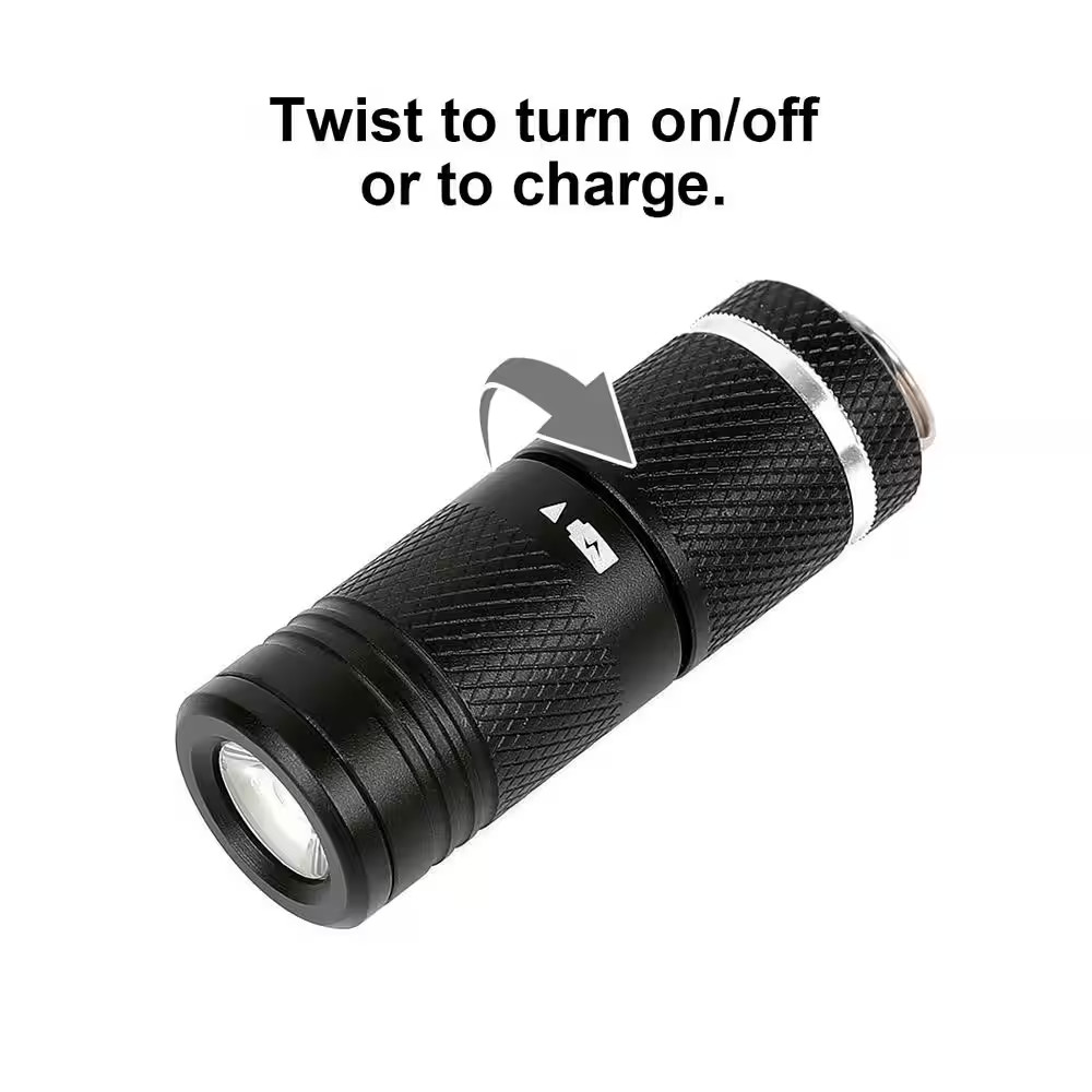 75 Lumens Ultra Compact Rechargeable Keychain Light