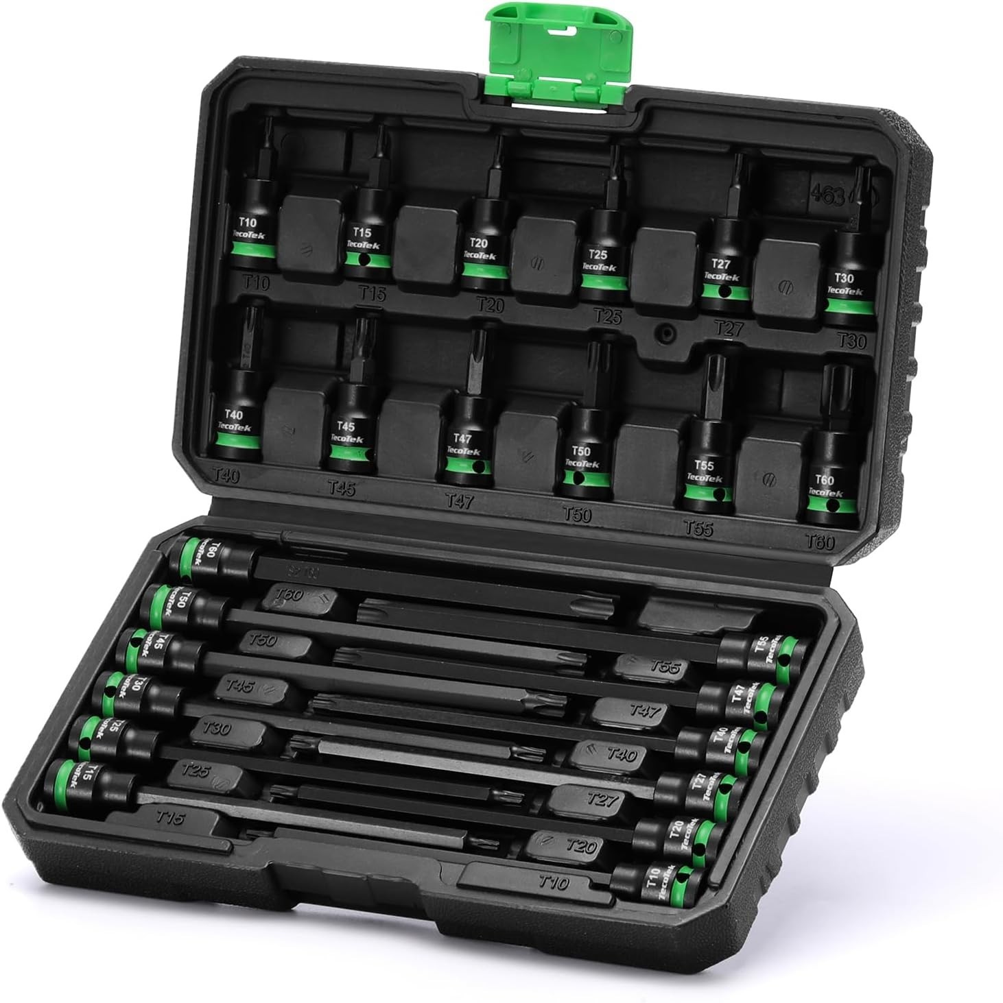 3/8" Drive Impact Torx Bit Socket Set, Extra Long Torx Socket, S2 Alloy Steel...