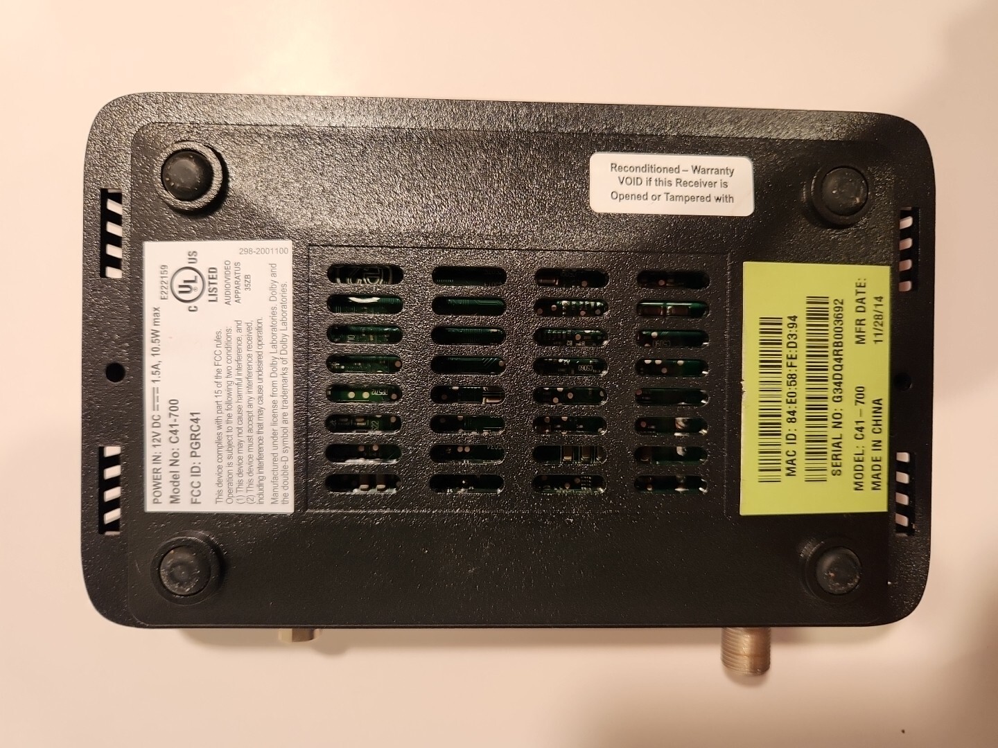 DIRECTV Mini Receiver C41-700