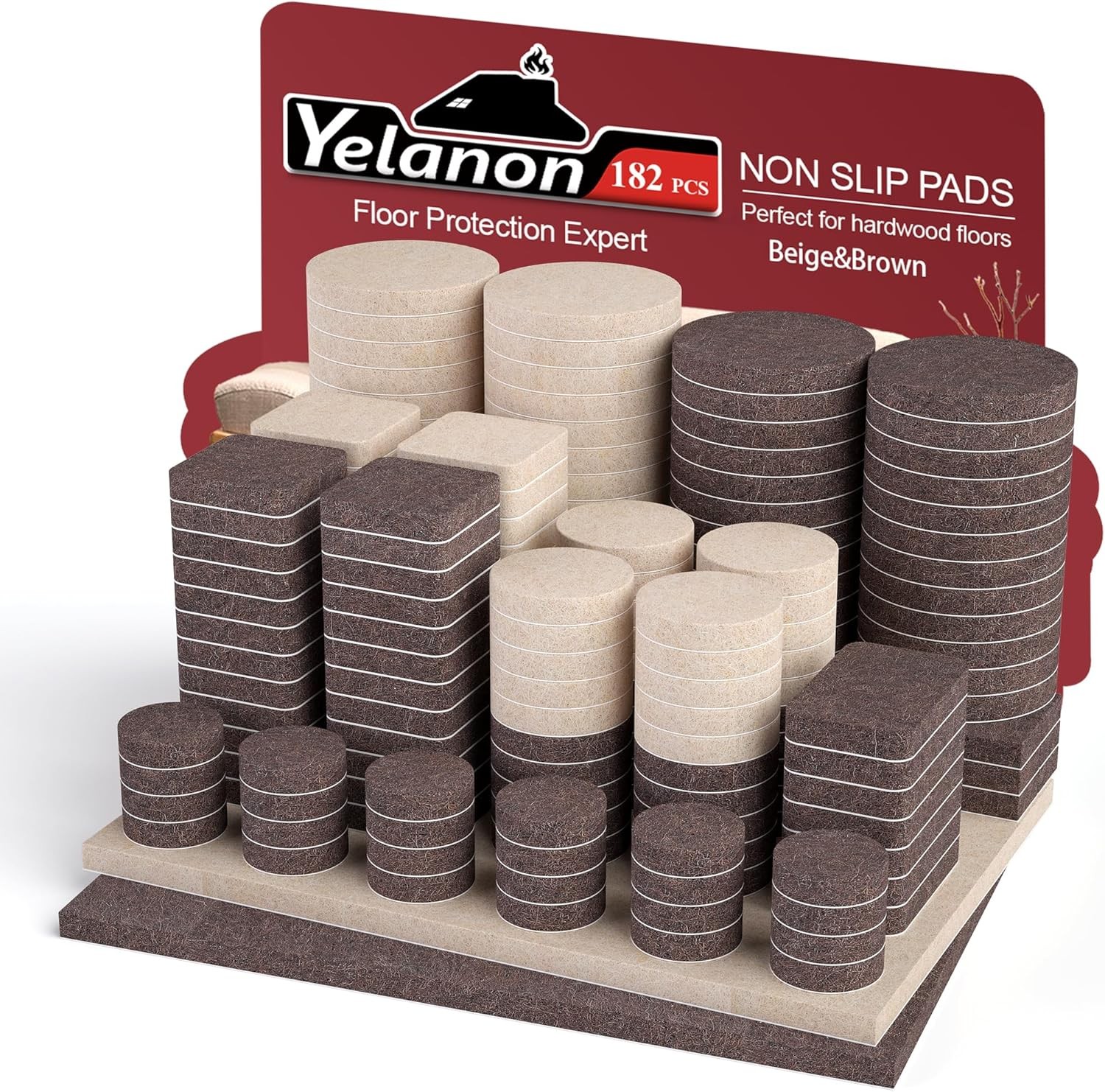 Felt Furniture Floor Protectors