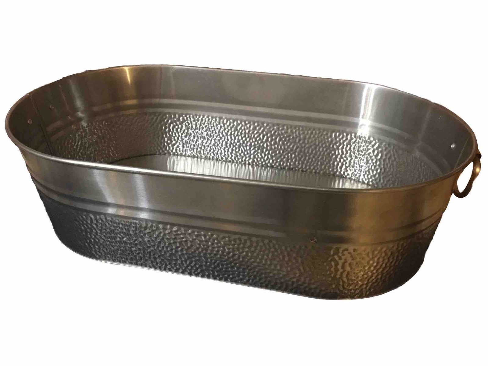 Better Homes & Gardens - Stainless Hammered Steal Tub  20x11 X5.5