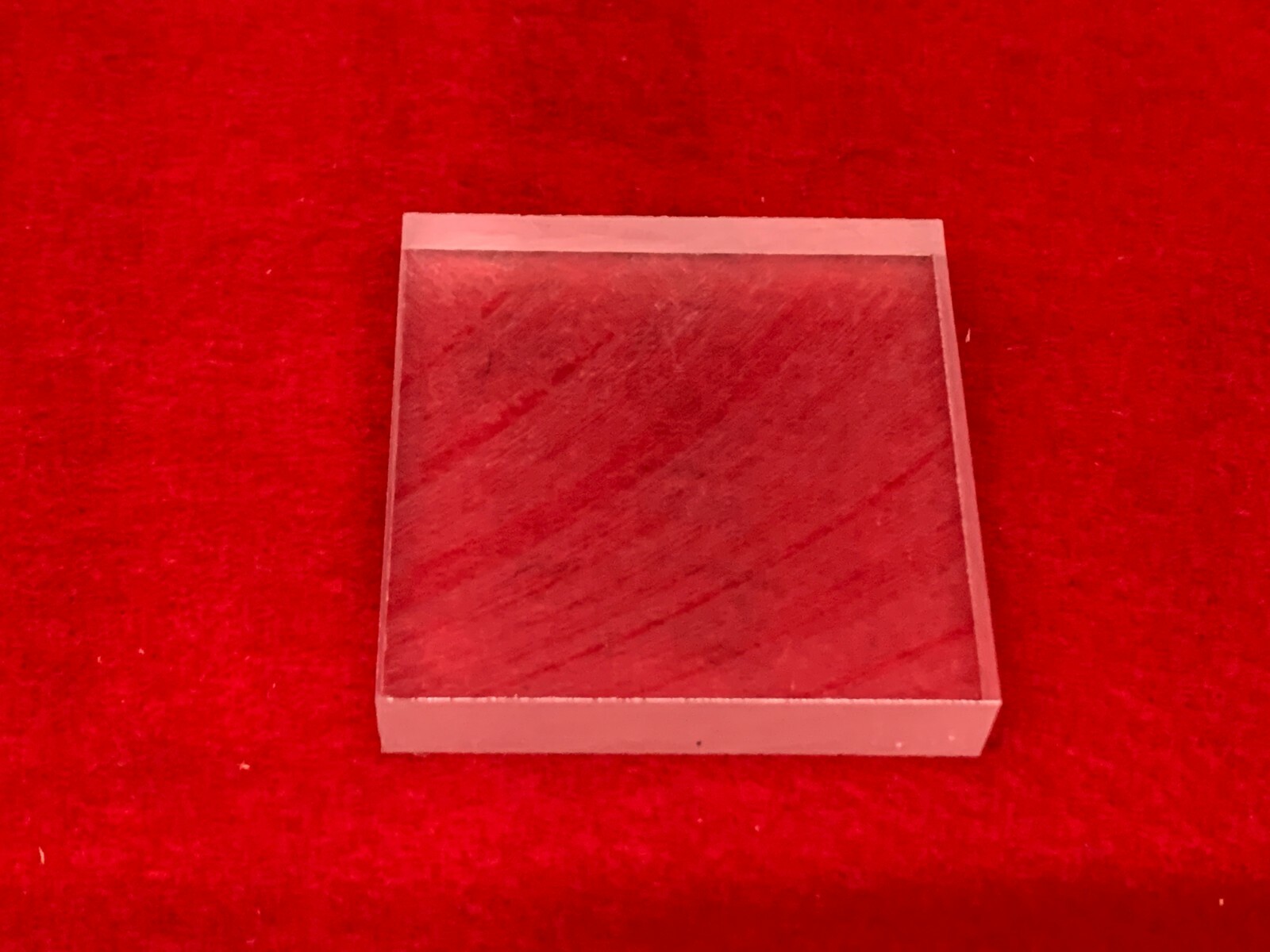 10pcs Bicron BC412 Plastic Scintillator 5x5x1 for CosmicWatch (1 FACE POLISHED)