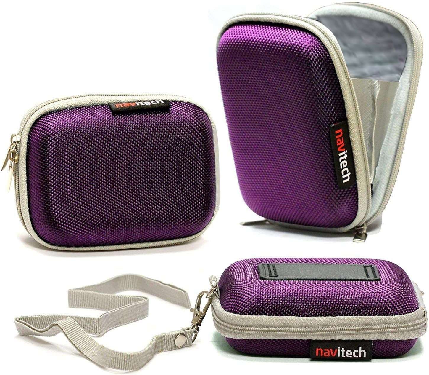 Navitech Purple Camera Case For Sxhlseller 1080P 38MP 2.4" Digital Camera