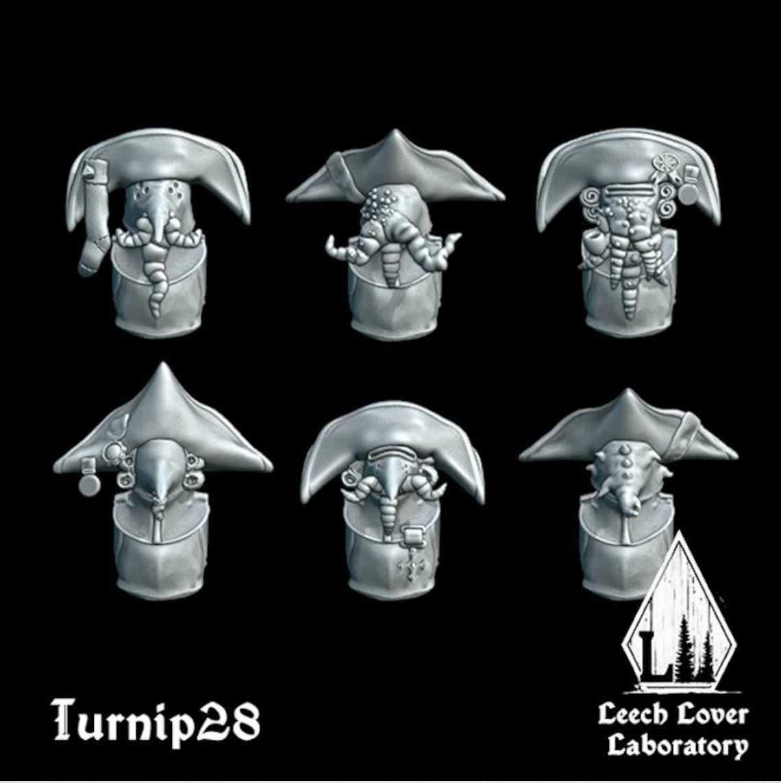 Grognard Brute, Bastard Torsos for Conversion & Kitbash for Turnip28, Sludge
