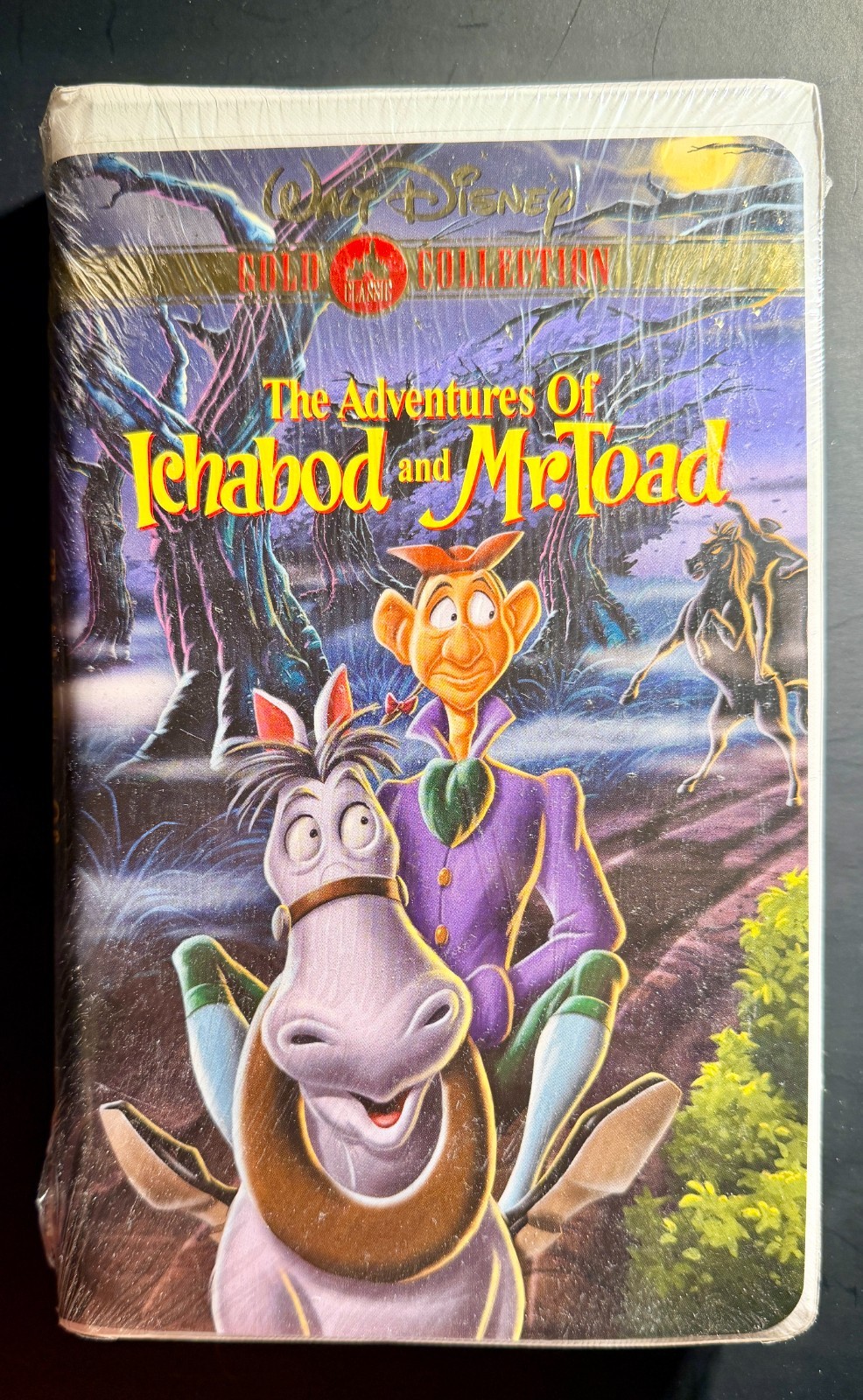 Walt Disney Gold Collection The Adventured of Ichabod and Mr Toad VHS unopened