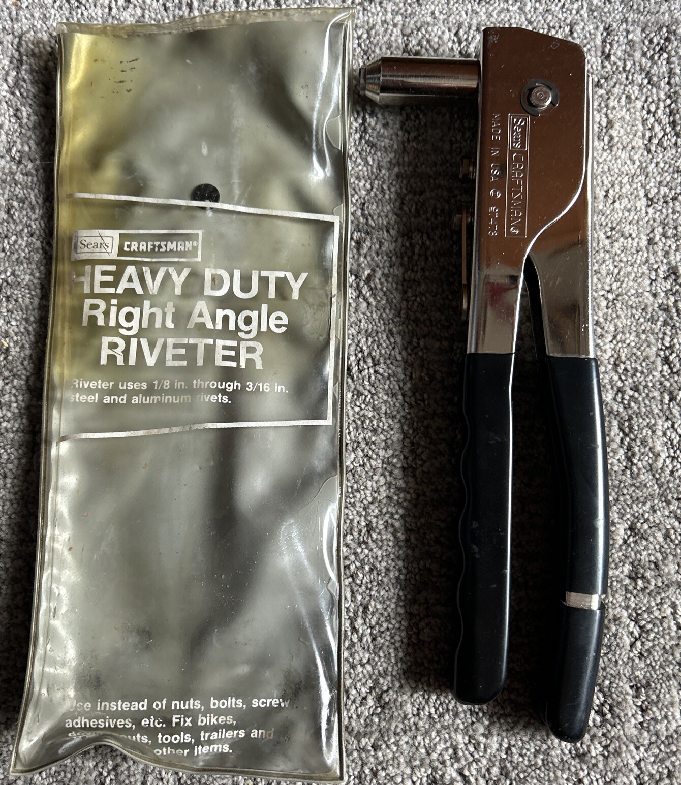 Craftsman Heavy Duty Right Angle Riveter