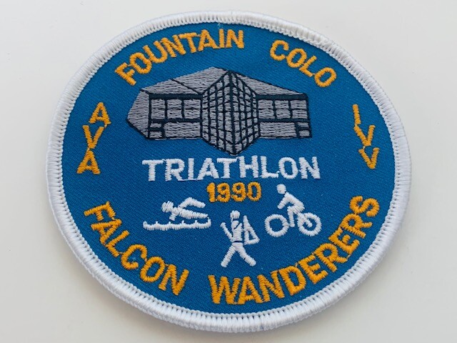 Advertising Patch Logo Emblem Sew vtg patches Falcon Wanderers Masonic Colorado
