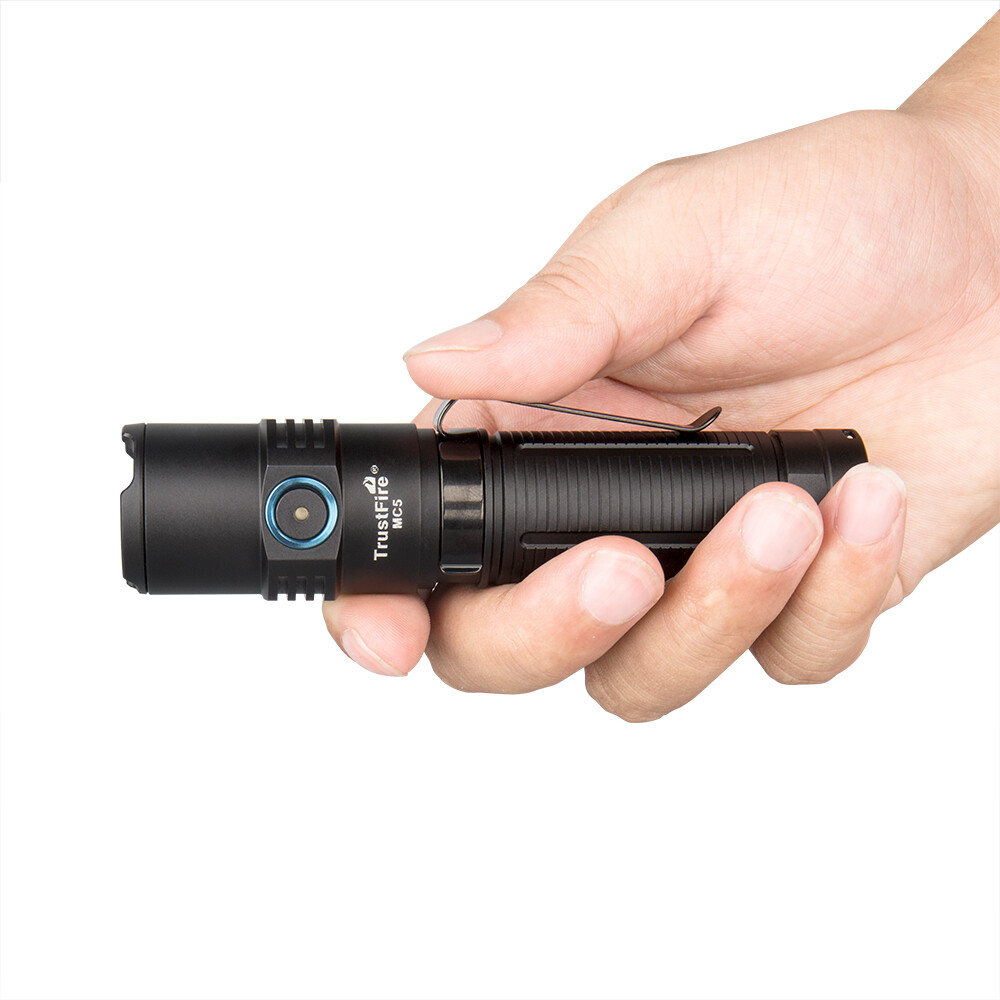 TrustFire 3300Lumen Rechargeable EDC Flashlight 5Mode Magnet Torch Waterproof X