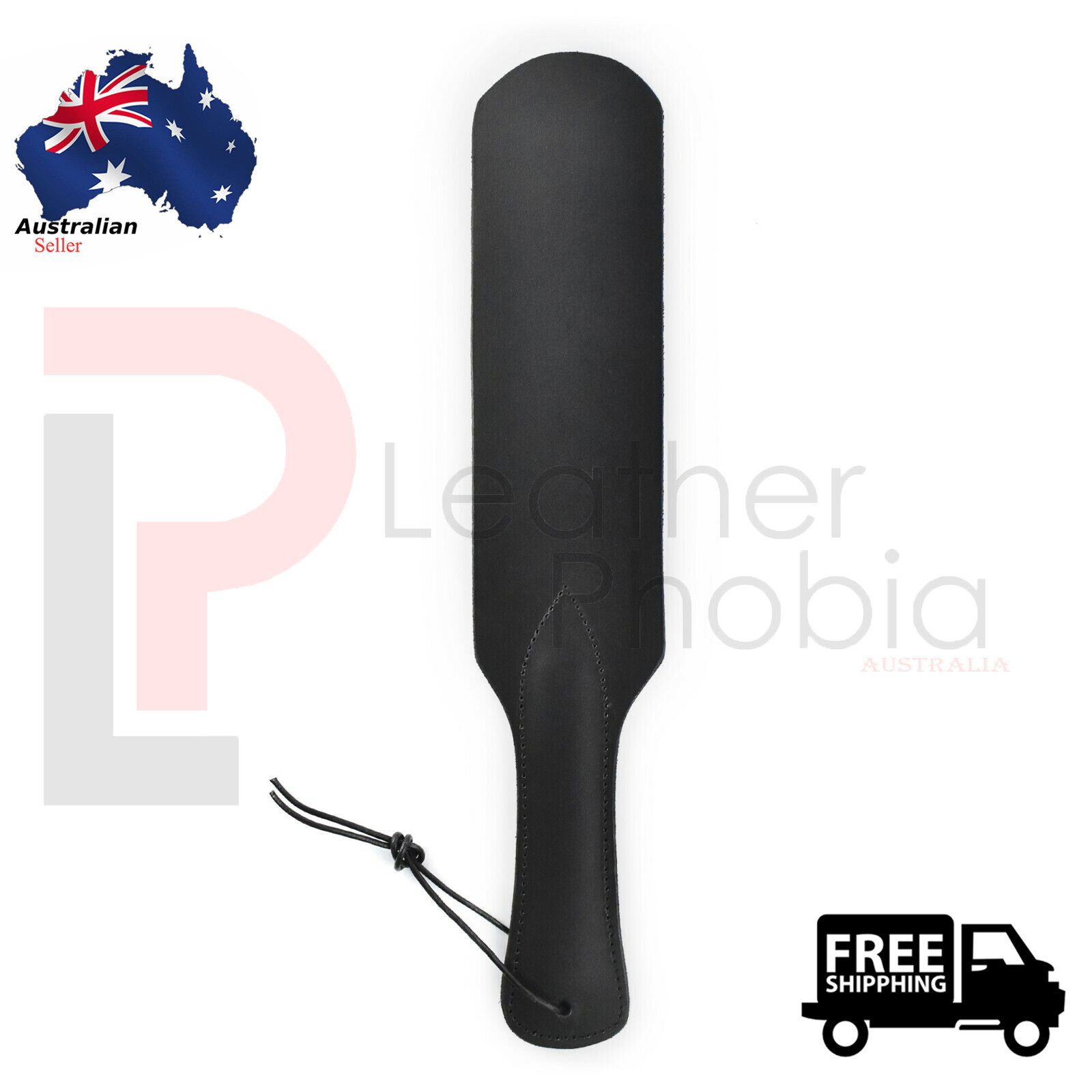 Genuine Leather Paddle Belting Long Shaped Leather Paddle Cowhide Leathe Slapper