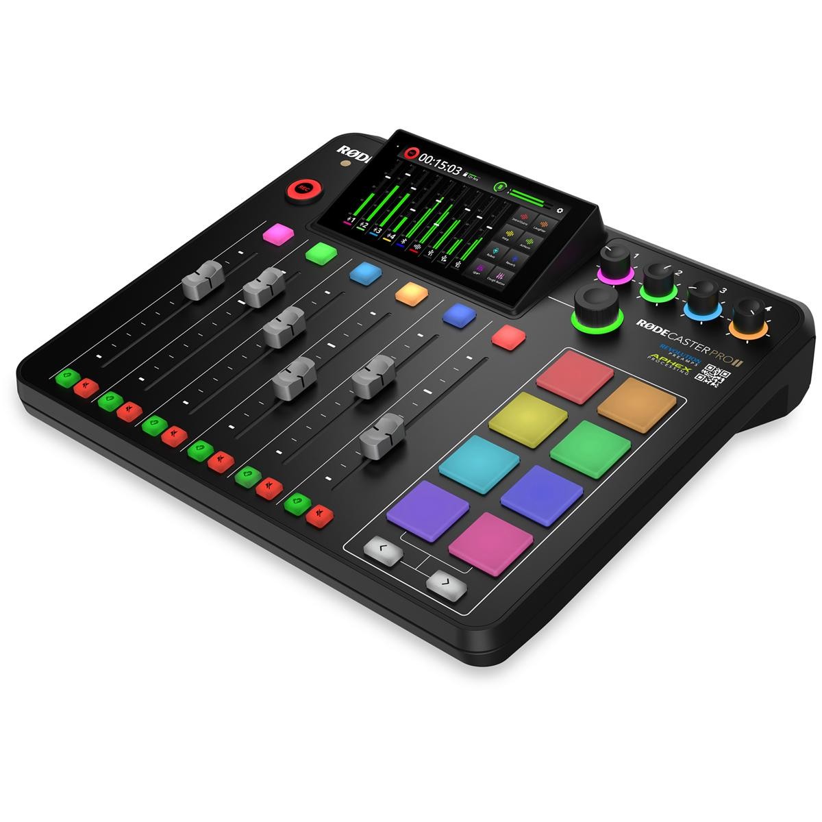 Rode RODECaster Pro II Integrated Audio Production Studio Console Bundle with TA