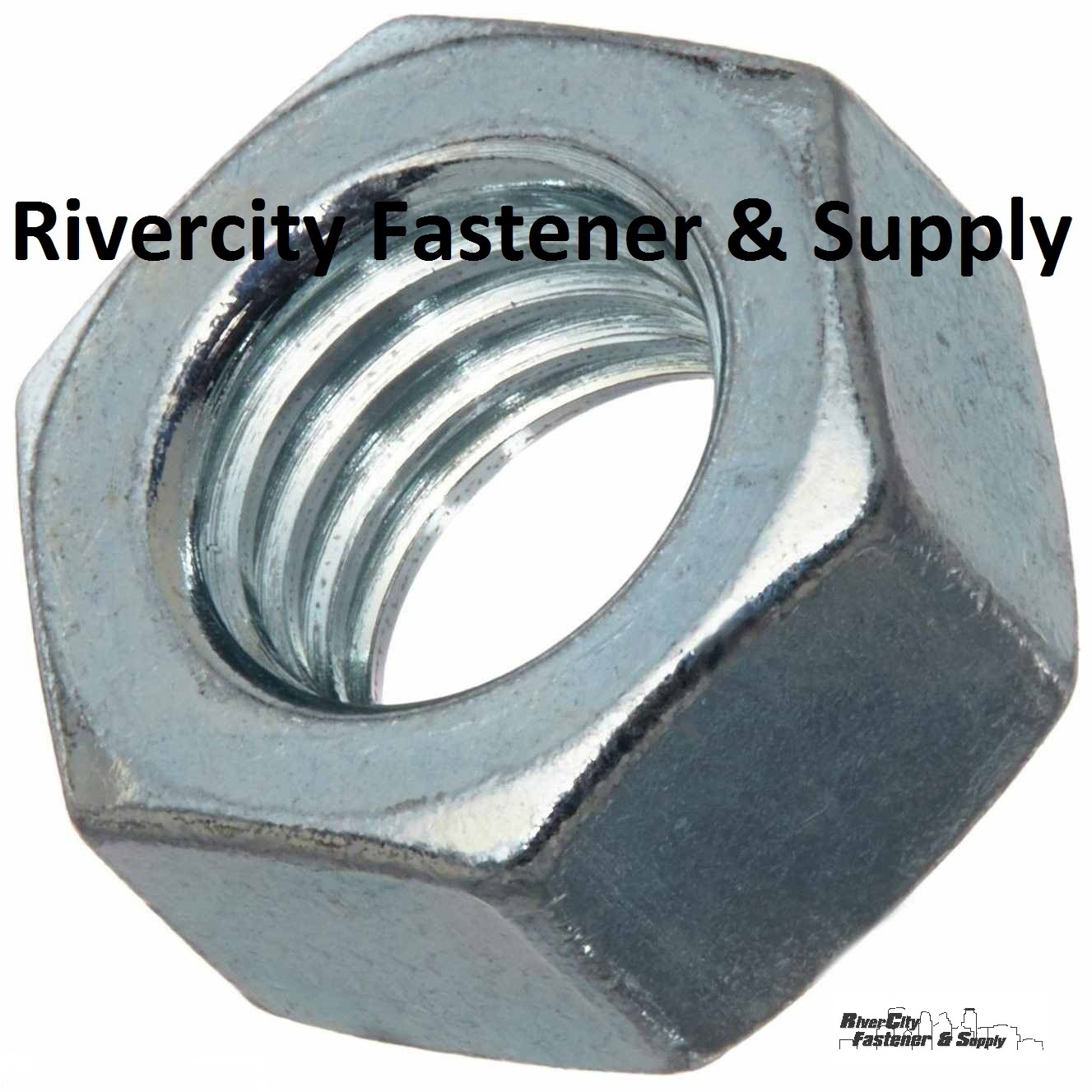 (5) 3/8-16 Left Hand Thread Hex Nuts 3/8x16 With 9/16 Hex / Reverse Thread