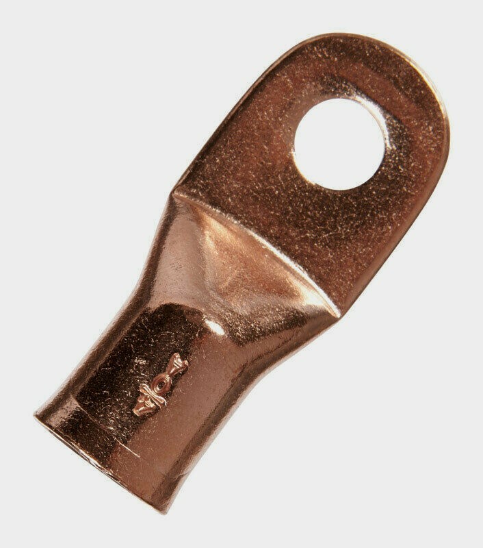 Jandorf ELECTRICAL LUG 1pk UNINSULATED Wire 4/0 Ga. Heavy COPPER 3/8" Stud 60779