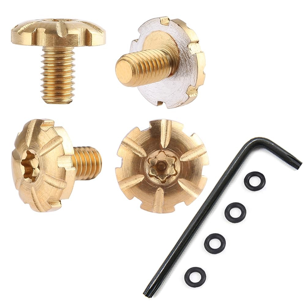 Cool Hand Customized Grips Screws for Beretta 92FS, M9, 92S, Gold, SB92-4-G