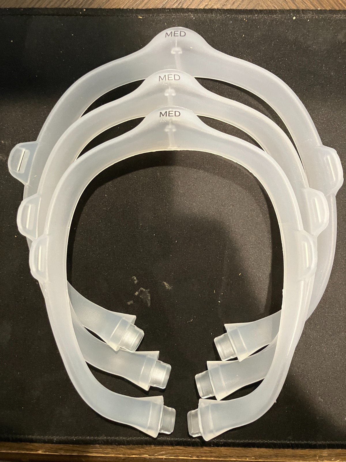Lot of 3 Medium Frame Headgear for Dreamwear Nasal Gel Full Face Sleep 116746