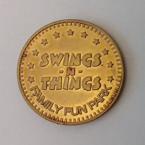 Swings N Things Arcade Olmstead Falls, OH Game Token 24mm