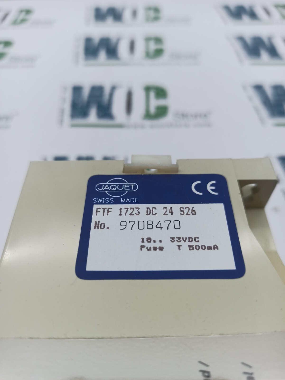 FTF 1723 JAQUET FTF / FTR RELAY DC24 S26