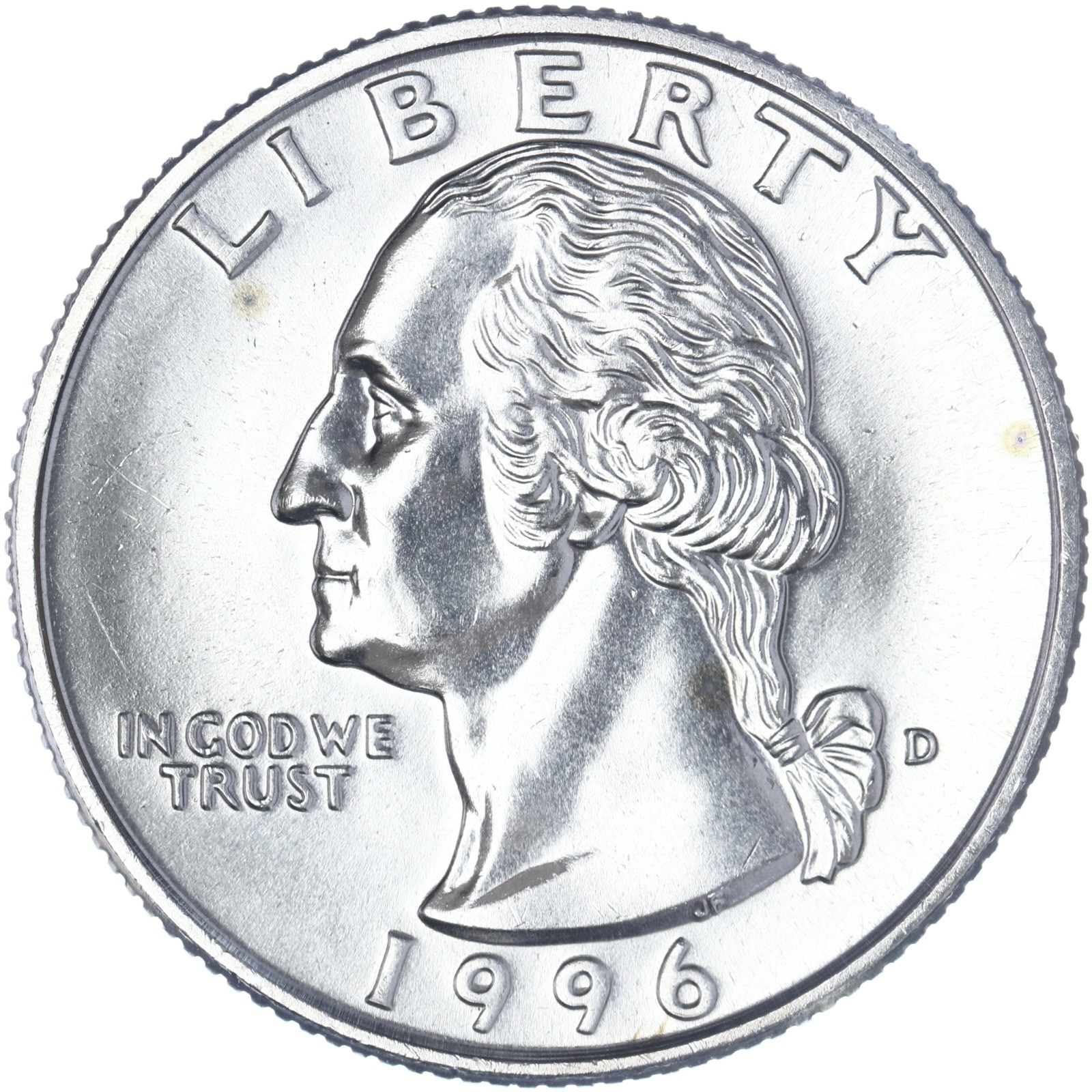 1996 D Washington Quarter BU US Coin See Pics A659