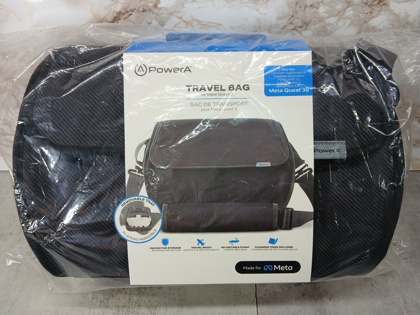 New/Sealed- PowerA Travel Bag for Meta Quest 3