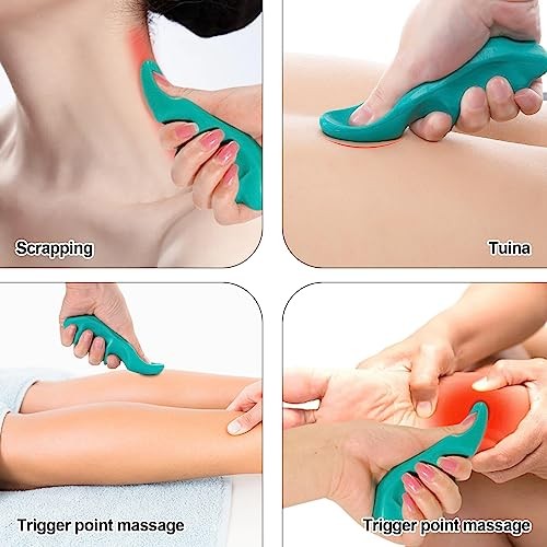 Manual Trigger Point Massage Tool and Thumb Saver for Full Body Deep Tissue